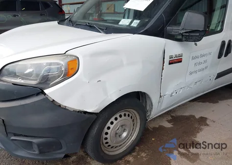 2021 Ram Promaster City Tradesman from USA, damaged, VIN ZFBHRFABXM6U28241